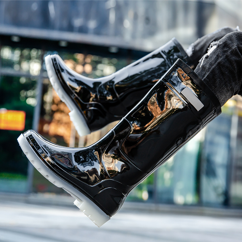 New Men Rain Boots High Rain B - огляд і ціна Fishing Boots