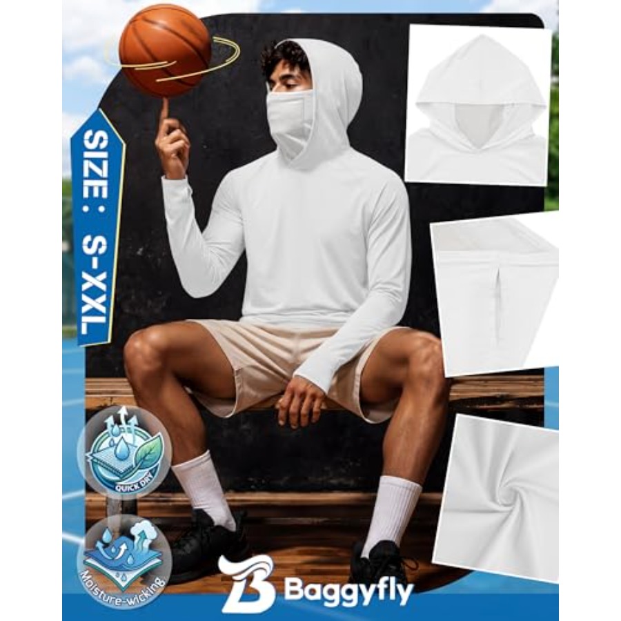 Men's UPF 50+ Sun Protection H - огляд і ціна Fishing Mask Sun Protection