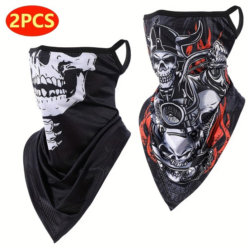 2-Pack, Men's Gothic Mask and  - огляд і ціна Fishing Mask Sun Protection