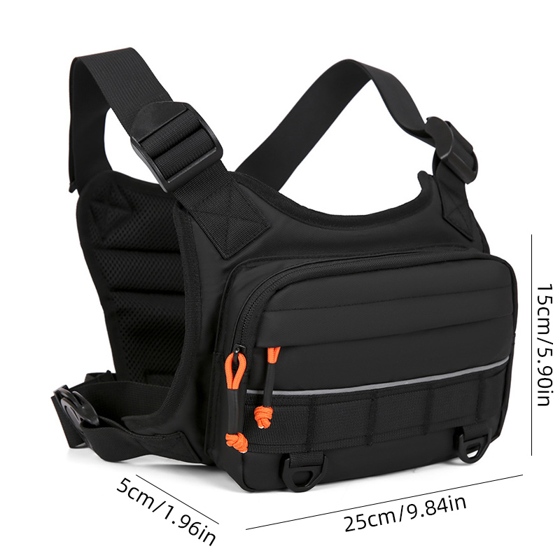 Front Chest Bag Camping Vest B - огляд і ціна Fishing Backpack