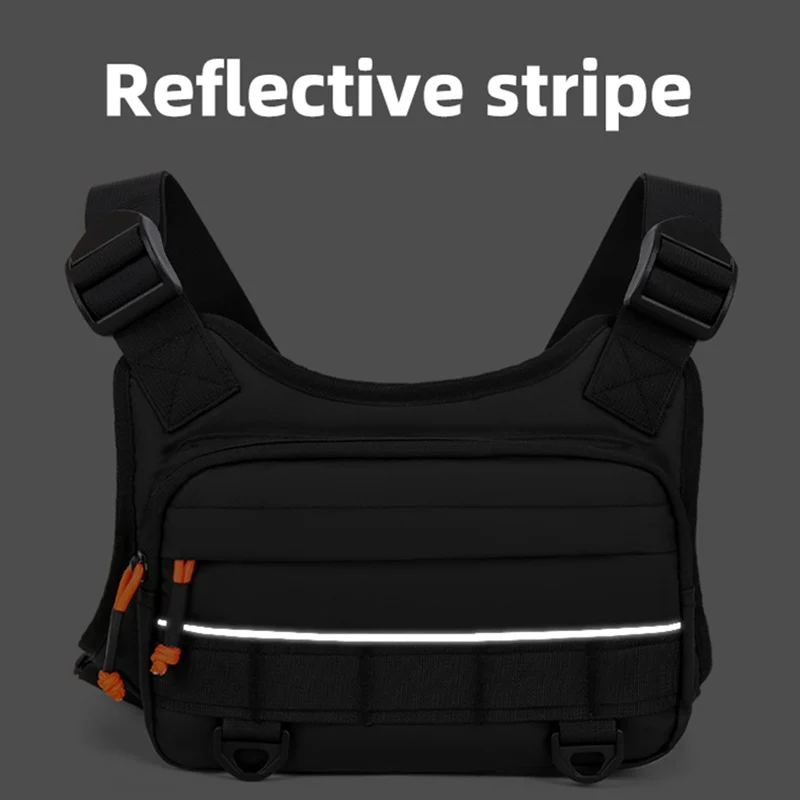 Front Chest Bag Camping Vest B - огляд і ціна Fishing Backpack