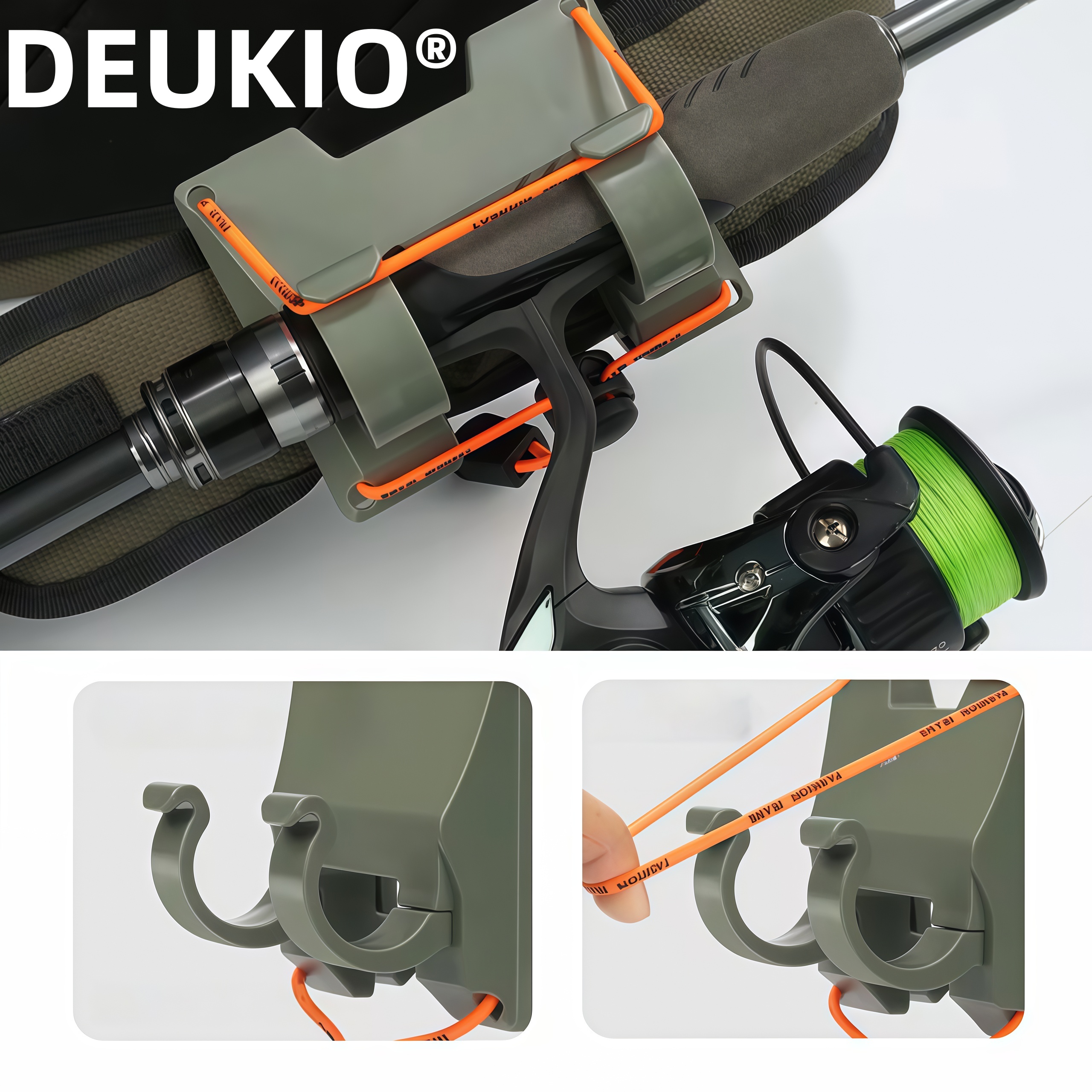 DEUKIO Outdoor Belt Clip Rod H - огляд і ціна Fishing Belt