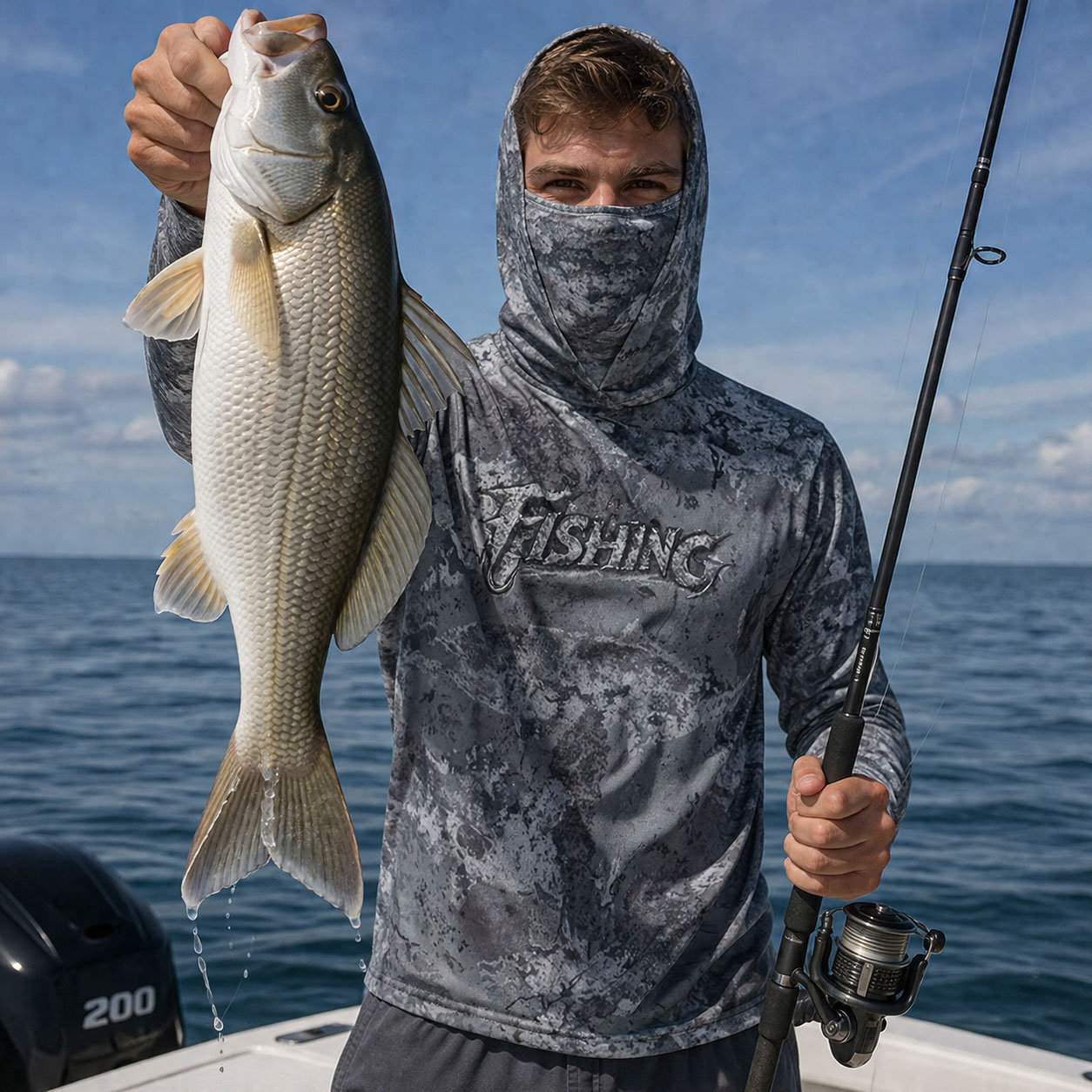 Fishing Hood Riding Tops Wear  - огляд і ціна Fishing Hoodie