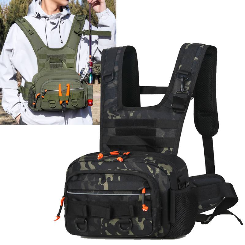 Men Chest Bag Tactical Fishing - огляд і ціна Fishing Backpack