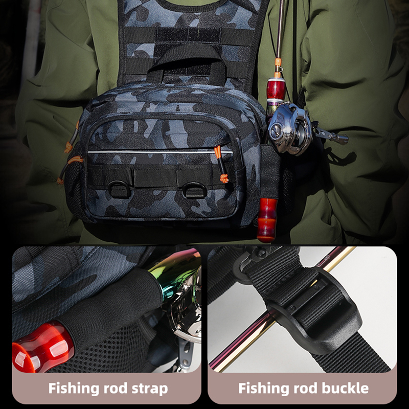 Men Chest Bag Tactical Fishing - огляд і ціна Fishing Backpack