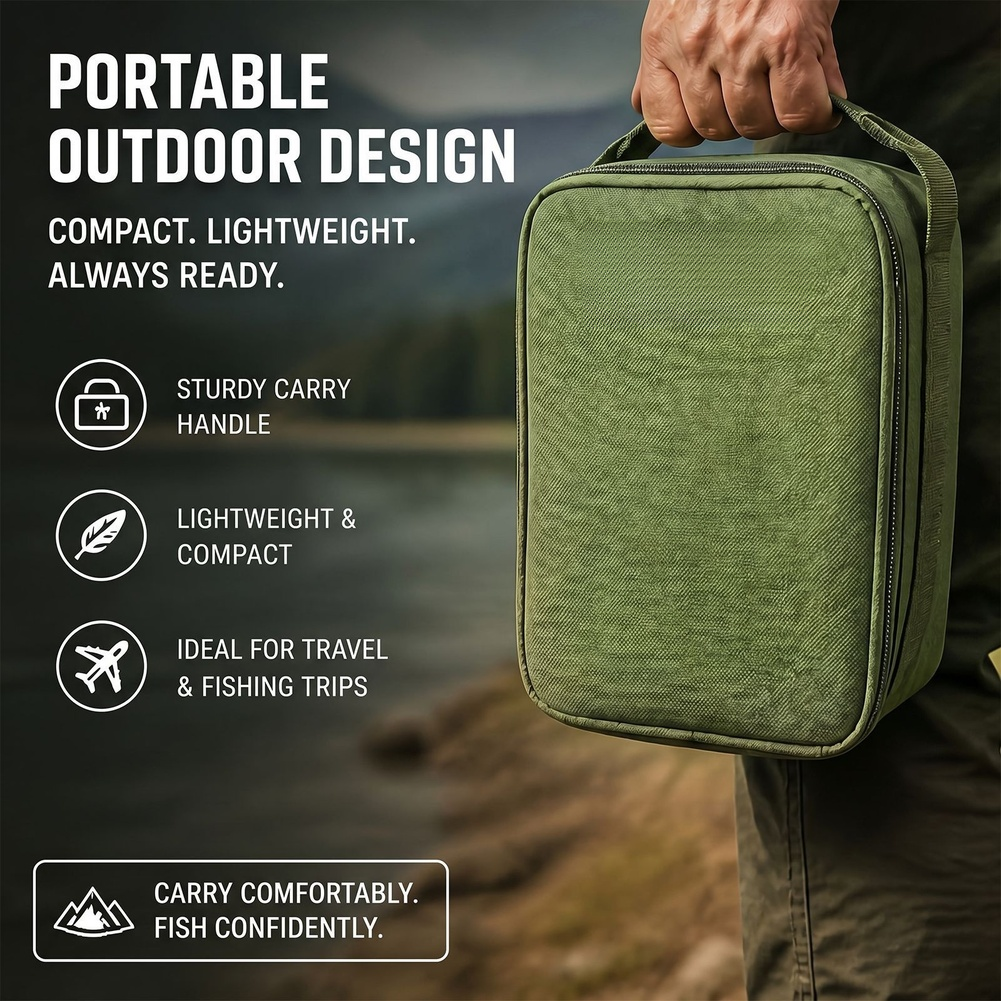 Green Fishing Tackle Storage B - огляд і ціна Fishing Bag Waterproof